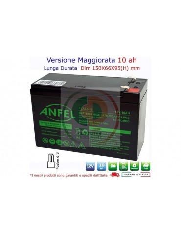 ANFEL BATTERIA PER UPS 12V 10AH