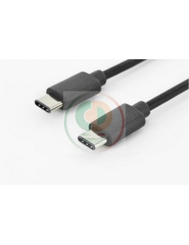 CAVI USB-C 2.0 M/M 1 METRO NERO