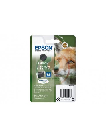 CARTUCCIA EPSON T1281 NERO VOLPE BLISTER