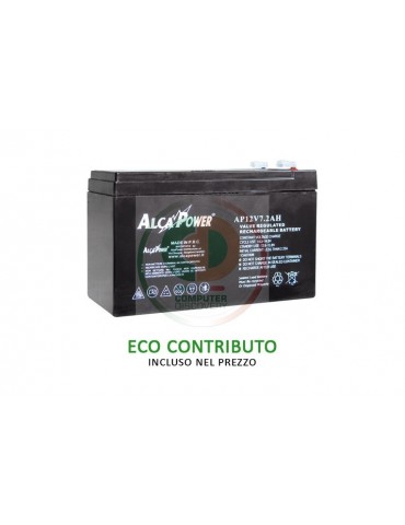 BATTERIA RICARICABILE ERMETICA 12V 7.2AH