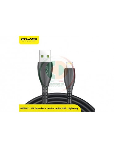 Cavo CL-115L da USB-A a Lightning 100CM