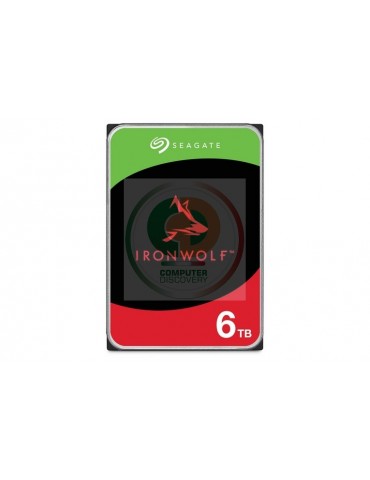 HD SEAGATE IRONWOLF 6TB SATA3 PER NAS 3.5"