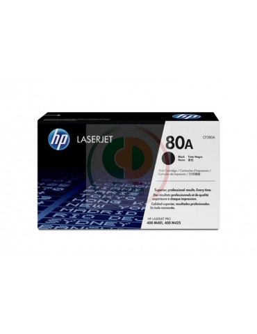 HP 80A BLACK LASERJET TONER 2700PG