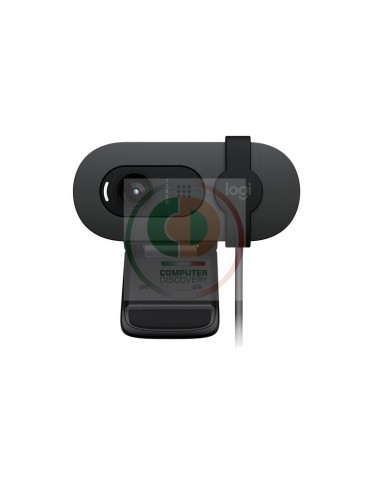 WEBCAM LOGITECH  BRIO 105 FULL HD 1920X1080 2MP 30FPS USB A BILANC AUTOM ILLUMIN