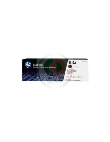 KIT 2 TONER HP 83A NERO CF283AD