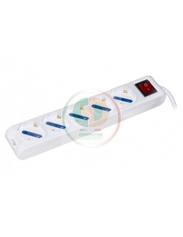 MULTIPRESA 5 PRESE ITA/SCHUKO 10A