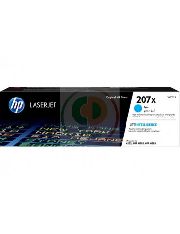 TONER HP 207X W2211X CIANO 2450 PAGINE