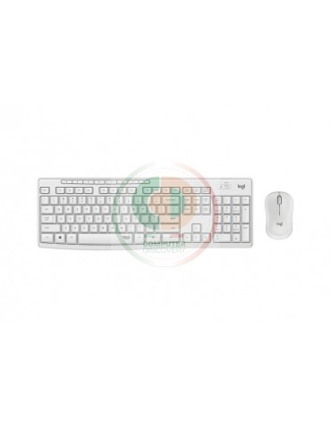 LOGITECH KIT TASTIERA + MOUSE MK295 BIANCO