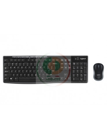 LOGITECH KIT TASTIERA + MOUSE MK270 NERO