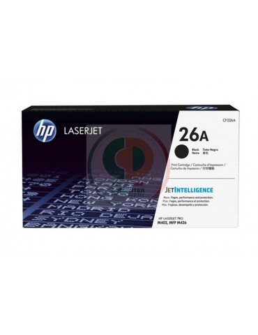 TONER HP CF226A 26A NERO 3100 PAGINE