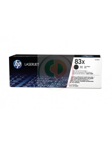 HP TONER 83X NERO CF283X