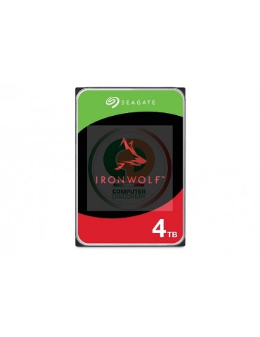 HD SEAGATE IRONWOLF 4TB SATA3 3.5" 256MB CACHE 24X7 - NAS HDD - ST4000VN006 - GA